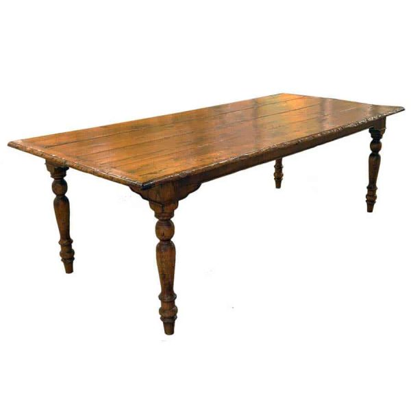 RUSTIC WOODEN TABLE 8FT JPR
